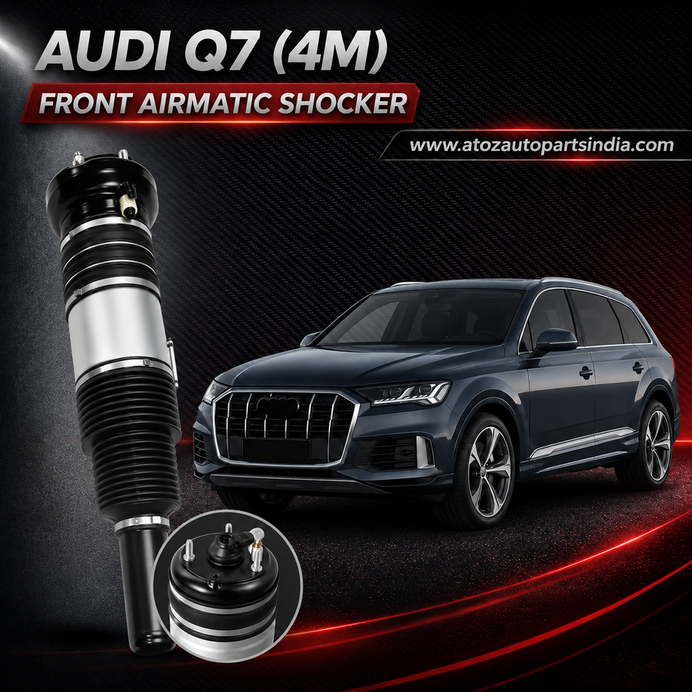 Front Air Suspension Shock Absorber Strut 4M0616039AC 4M0616039AE Compatible With AUDI Q7 (4M) T-3 (2016-22)
