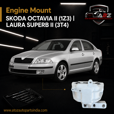 Engine Mount 1K0199262 AT 1K0199262AF 1K0199262AT 1K0199262BB 1K0199262BG 1K0199262M Compatible With SKODA OCTAVIA II (1Z3) | LAURA SUPERB II (3T4)