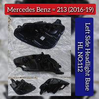 HeadLight Base Compatible With Mercedes Benz W213 (2016-2019) Tag No.112