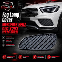 Fog Lamp Cover Compatible With MERCEDES BENZ GLC X253 2020-2022 Fog Lamp Cover Left 2538851702 & Right 2538851802 Tag No.312