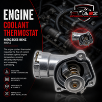Engine Coolant Thermostat 6422002315 Compatible With Mercedes Benz M642