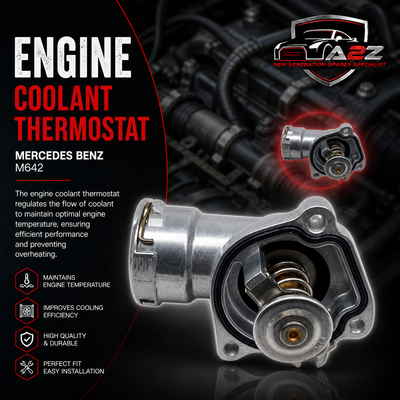 Engine Coolant Thermostat 6422002315 Compatible With Mercedes Benz M642