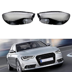 Front Headlight Glass Compatible with Audi A6 C7 2011-14.