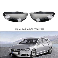 Front Headlight Glass Compatible with Audi A6 C7 2011-14.