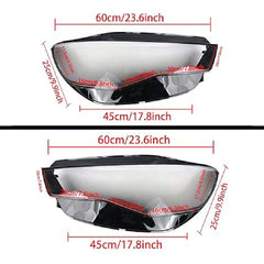 Front Headlight Glass Compatible with Audi A6 C7 2011-14.