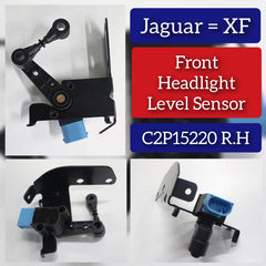 Front Right Headlight Level Sensor C2P15220 Compatible With Jaguar XF