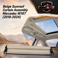 Beige Sunroof Curtain Assembly A1677803700 A1677803100 Compatible With Mercedes Benz GLE Class W167 2018-2024