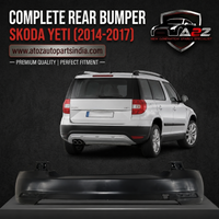 Complete Rear Bumper 5L6807421D Compatible With Skoda Yeti (2014-2017) Tag No.701