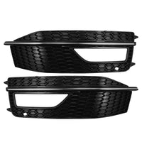 Fog Lamp Cover Compatible With AUDI A4 B8 2013-2015 Fog Lamp Cover Left 8K0807681L & Right 8K0807682M Tag-FC-12