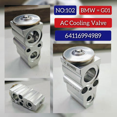 AIR CONDITIONING EXPANSION VALVE 64116994989 Compatible with BMW 3 Series (G20, G80, G28) & X3 (G01, F97, G08) & X4 (G02, F98) & Z4 Roadster (G29)