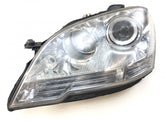 Complete Headlight Assembly (Helogen-White Shade) Left A1648202159 & Right A1648202259 Compatible With Mercedes Benz ML-Class (W164) (2009-2011) Tag No.105