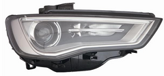 Headlight Headlamp Left 8V0941005C & Right 8V0941006C 8V0941043M 8V0941005C 8V0941043C (With Blaster) Compatible With AUDI A3 (2012-2015) Tag No.166