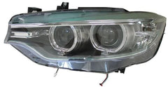 Complete Headlight Assembly (Bi-Xenon) Left 63117377843 & Right 63117377844 Compatible With BMW F32 (Old)