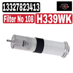 Fuel Filter H339WK & 13327823413 & KL763D Compatible With BMW 3 (E90) & 3 Convertible (E93) & X1 (E84) & X3 (F25)Tag 108
