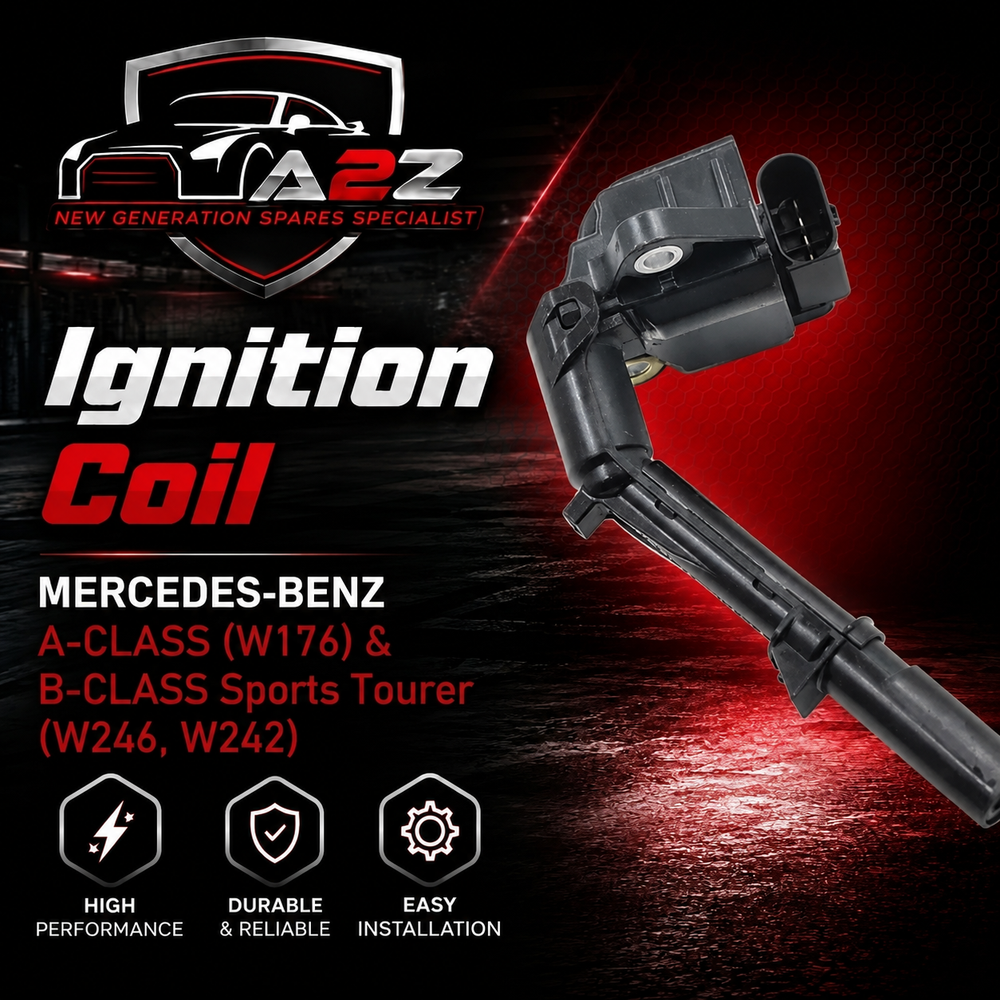 Ignition Coil A2709060500 2709060500 A2709060100 2709060100 Compatible With MERCEDES-BENZ A-CLASS (W176) & B-CLASS Sports Tourer (W246, W242) Tag.26