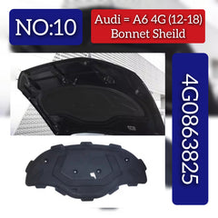 FRONT BONNET HOOD SOUND INSULATION 4G0863825 Compatible With AUDI A6 C7 Tag No.10