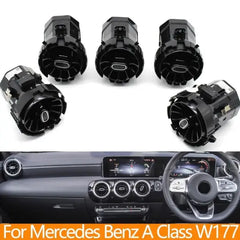 Ac Vent Grille Assembly Left 1778307101 & Right 1778306901 & Center 1778307301 Compatible With MERCEDES BENZ A-CLASS W177 & B-CLASS W247