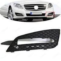 Fog Lamp Cover (Without Chrome) Compatible With Mercedes-Benz R-Class W251 (2010-2013) Fog Lamp Cover Left 2518852923 & Right 2518853623 25188536231 Tag No.344