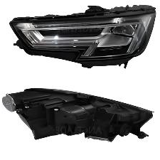 Headlight Headlamp Left 8WD941033 & Right 8WD941034 (Without Blaster) Compatible With AUDI A4 (2016-2019)