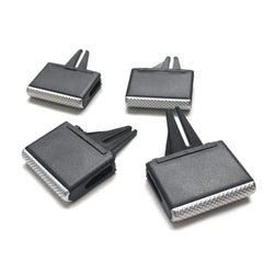 Rear Air Conditioner Back Ac Vent Grille Outlet Tab Clip Slider Repair Kit 9Y0819203B Compatible With PORSCHE CAYENNE 2018-2020 (Set Of 2)