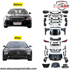 Complete Convertion Body Kit Compatible With Mercedes Benz S Class W221 (2006-2014) Upgrade Το Mercedes Benz S Class W223 2023+ Lci Amg S63 (Shipping Cost Not Included In Price)
