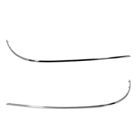 Rear Bumper Chrome Left 2128852121 A2128852121 & Right 2128852221 A2128852221 Compatible With MERCEDES BENZ E-CLASS W212 T-1 (2012) Tag No.101