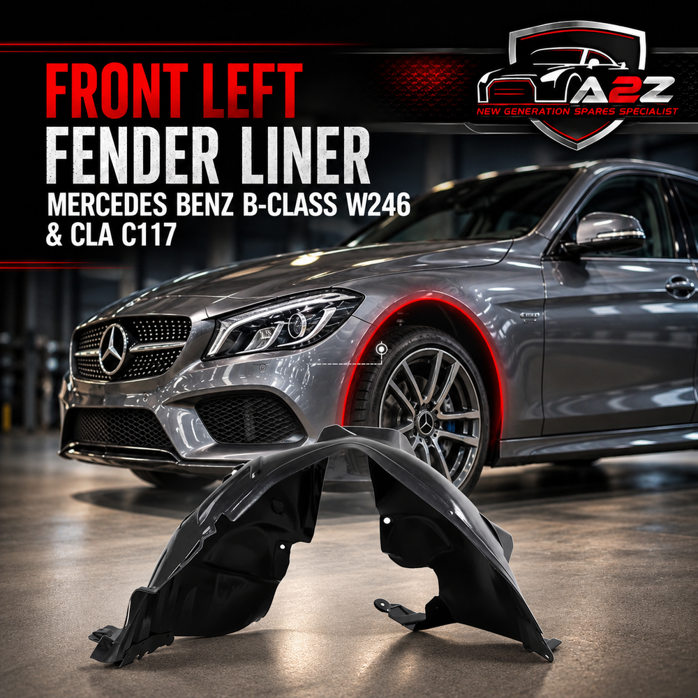 Front Left Fender Liner 2466900100 Compatible With Mercedes Benz B-CLASS W246 & CLA C117 Tag No.20