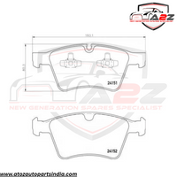 Front Brake Pad Set 1644202520 Compatible With Mercedes Benz W164 W251