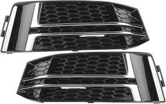 Fog Lamp Cover Compatible With AUDI A4 B9 2016-2019 Fog Lamp Cover Left 8W0807681F & Right 8W0807681F Tag-FC-14