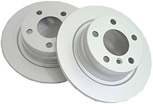 Rear Brake Disc Set 34216792225 6792225 Compatible With BMW 1 Series F20 F21