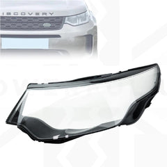 Front Headlight Glass Compatible with Land Rover Discovery Sport L550 (2016 - 2020).