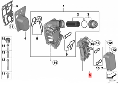 Elbow (Thermostat) 11428507694 For BMW 3 Series E90 Tag-E-80