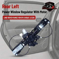 Rear Left Power Window Regulator With Motor LR026718 Compatible with LAND ROVER RANGE ROVER EVOQUE (L538)
