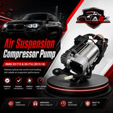 Air Suspension Compressor Pump 37206875177 37206850555 37206868998 Compatible With BMW X5 F15 & X6 F16 (2013-18)