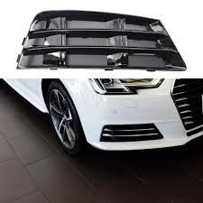 Fog Lamp Cover Compatible With AUDI A4 B9 2016-2019 Fog Lamp Cover Left 8WD807681B & Right 8WD807682B Tag-FC-17