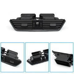 Skoda Octavia Black AC Vent Grille Center 5E0820951 Rear 5ED819203 Set