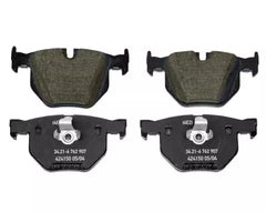 Rear Brake Pad 34216763043 34216763044 2373201 P06033 Compatible With BMW 5 Series E60