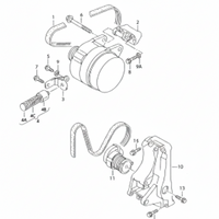 Multi Rib Belt 6PK1076 036145933AJ Compatible With SKODA FABIA II (542) (CONTINENTAL)