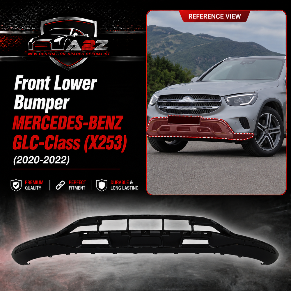 Front Lower Bumper A2538851304 Compatible With MERCEDES-BENZ GLC-Class (X253) 2020-2022 Tag No.315