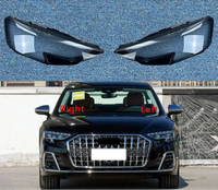 Headlight Glass Set Compatible With AUDI A8 (2022-2024)