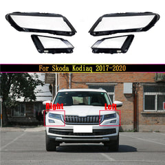Front Headlight Glass Compatible with Skoda Kodiaq 2017 - 2020.