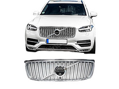 Front Radiator Show Grille (Silver) 31425934 Compatible With Volvo XC90 (2016-19)