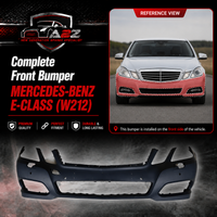 Complete Front Bumper A2128801940 2128801940 Compatible With MERCEDES-BENZ E-CLASS (W212) Tag No.296