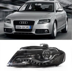 Headlight Headlamp Left 8KD941029AQ & Right 8KD941030AQ (Without Blaster) Compatible With AUDI A4 (2008-2012)