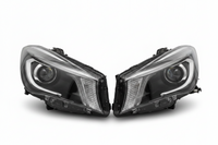 Headlight Headlamp Left A1179065100 & Right A1179065200 (Without Blaster) Compatible With MERCEDES-BENZ CLA (W117) 2014-2017