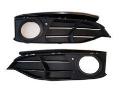 Fog Lamp Cover With Chrome Compatible With BMW 3 Series F34 GT 2013-2017 Fog Lamp Cover With Chrome Left 51117293793 & Right 51117293794 Tag-FC-441