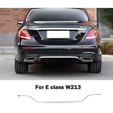 Rear Bumper Chrome 2138856601 Compatible With MERCEDES BENZ E-CLASS W213 2017-2020 Tag No.120