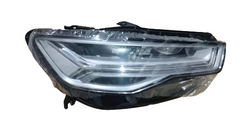Headlight Headlamp Left 4GD941773 & Right 4GD941774 (Without Blaster) Compatible With AUDI A6 4G (2016-2018)