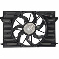 Cooling Radiator Fan Assembly Base 8W0959455M 8W0959455F 8W0959455J Compatible With AUDI A4 B9 (8W2, 8WC) | A4 / S4 & A6 C8 (4A2) & A7 Sportback (4KA) | A7 / S7 & Q7 (4MB, 4MG, 4MQ)