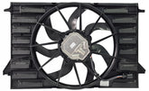 Cooling Radiator Fan Assembly Base 8W0959455M 8W0959455F Compatible With AUDI A4 B9 (8W2, 8WC) | A4 / S4 & A6 C8 (4A2) & A7 Sportback (4KA) | A7 / S7 & Q7 (4MB, 4MG, 4MQ)